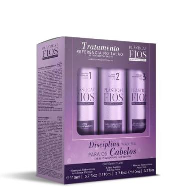 Imagem de Cadiveu Kit Plástica Dos Fios Selagem 3X110Ml