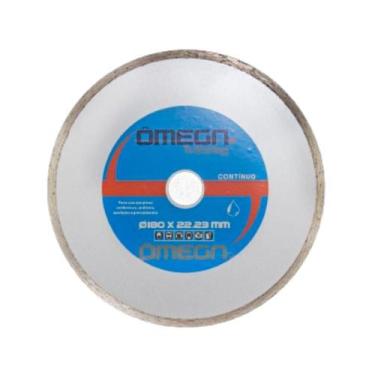 Imagem de Disco Corte Diamantado 7 Pol 180mm Esmerilhadeira - OMEGA, Contínuo