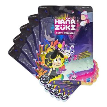 Imagem de Kit 5 unidades figuras hanazuki tesouro surpresa - HASBRO, ., UN