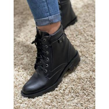 Imagem de Bota Camping Feminina WSHOES Coturno Trilha Confortável Macio e Leve Z