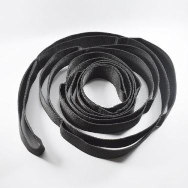 Imagem de Faixa Alongamento Perna Yoga Pilates Fita Ballet Cinto Fita Ginástica 