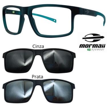 Imagem de Oculos Mormaii 6127 Swap 5 K04 com 2 Clipons - Escolha a Cor, Cinza, P