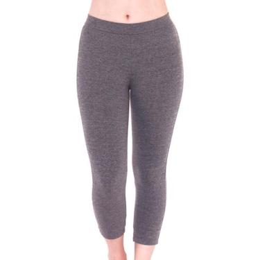 Imagem de Calça Pescador Feminina Fitness Academia Mescla - Anistia, P