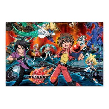 Imagem de Quebra-cabeça Personalizado Bakugan 48 Peças - Pomps Geek