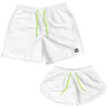 Imagem de Kit Short Casal Mozão Namorados Ele E Ela Moda Praia - MP MODA MASCULI