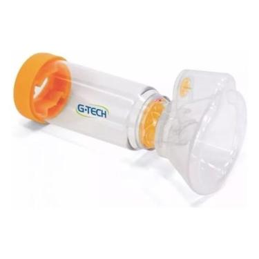 Imagem de Espaçador Para Aerossol Adulto E Infantil G-tech Clear