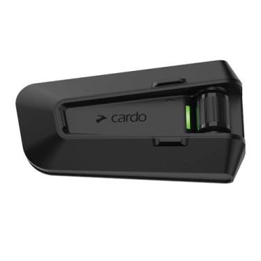 Imagem de CARDO PACKTALK PRO Sistema de comunicação de capacete de motocicleta intercomunicador, detecção de colisão, ligar/desligar automático, montagem a ar, alto-falantes de 45 mm