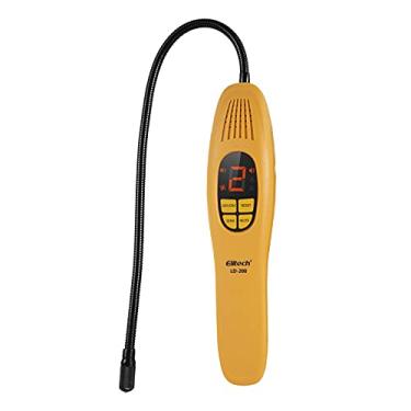Imagem de Elitech LD-200 Detector de vazamento de refrigerante por diodo aquecido, detector de vazamento de gás, detector de vazamento de HVAC para veículos, detector de vazamento de freon, recarregável