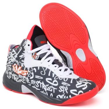 Imagem de Tênis de Basquete Infinity Suporte Premium e Desempenho Incrível Impulsione seu Jogo (Cinza, BR, Adulto, Numérico, 46)