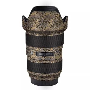 Imagem de Adesivo de lente de câmera antiarranhões para Sigma Art 24-35 mm F2 DG adequado para Canon EF Mount Camera Coat Wrap Película protetora corporal Adesivos de capa protetora Custo 1: 2 24-35 2 (ouro