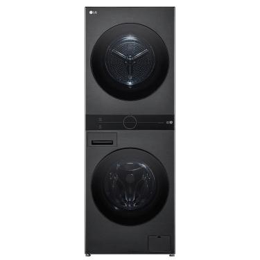 Imagem de Lavadora e Secadora Elétrica LG Smart WashTower 14kg Black Inox com Inteligência Artificial AIDDDD