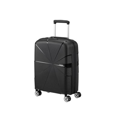 Imagem de American Tourister Mala de Viagem Starvibe Preta Pequena Expansível