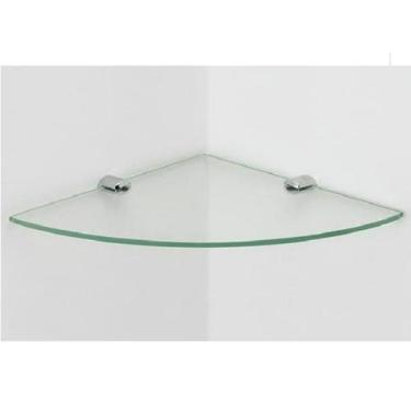 Imagem de Prateleira De Canto 30 Cm Em Vidro Temperado - Sonharte