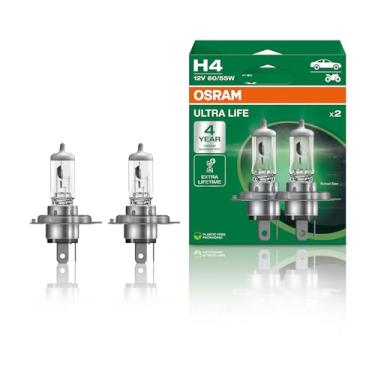 Imagem de PAR LAMPADA OSRAM H4 ULTRA LIFE 3200K 12V 55W GARANTIA 4 ANOS