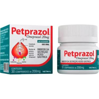 Imagem de Petprazol 200MG Vetnil 30Comp.