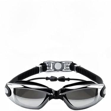 Imagem de Óculos Natação Anti-Embaçamento Protetor Ouvido Piscina