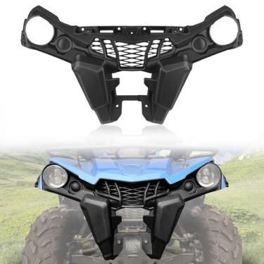 Imagem de CUSAUTV Fáscia frontal para Outlander 450 570 2015-2024, kit de proteção de escova frontal combinado de plástico compatível com acessórios Can-Am Outlander 450 500 570 L MAX 2015-2024, substitua