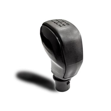 Imagem de Manopla Câmbio Peugeot 208 5M Acabamento Preto 2014 a 2020