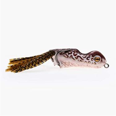Imagem de Scum Frog Pintado Trophy Série Topwater Bass Fishing Isca de sapo corporal vazada com ganchos sem erva, Toadly Cool, 17 g