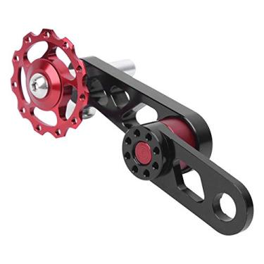 Imagem de Tensor da Cadeia de Alumínio Zaweliyo para Bicicletas Dobráveis ​​de Velocidade única - Ajustador de Desviador Usinado CNC, Compatível Com Dahon/Fnhon 412, Rodas Guia 11t/13t