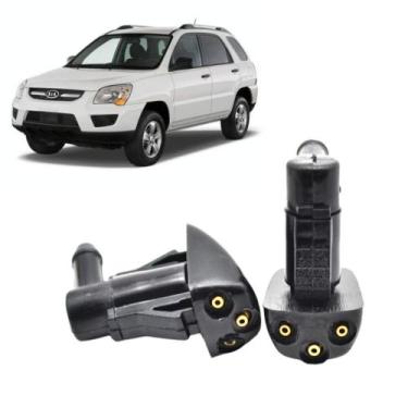 Imagem de Par Brucutu Esguicho Limpador Agua Parabrisa Chevrolet Sonic - Kia