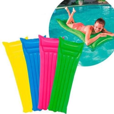 Imagem de Colchão Inflável Piscina 183x69cm Verão - Wellmix