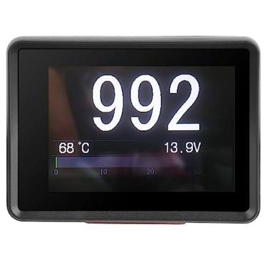Imagem de Display de medidor multifuncional OBD para carro POCREATION com temperatura