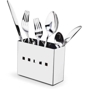 Imagem de Porta Talheres Aço Inox para Escorredor de Pratos e Louças Cozinha Mak-Inox 02.97