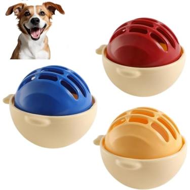 Imagem de Bola de lavanderia removedor de pelos de animais de estimação, pacote com 3 bolas reutilizáveis para máquina de lavar roupa, roupa reutilizável, anti-enrolamento, apanhador de cabelo, bola de