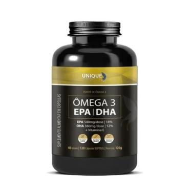 Imagem de Ômega 3 Epa Dha 120 Cápsulas Unique Nutrition