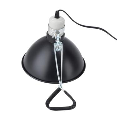 Imagem de aqxreight Sombra de Lâmpada de Aquecimento de Répteis para UVA UVB Bulb 300W Dome Light Light Tampa para Lagartos Tartarugas Snakes UE Plug 220V (Plugue da UE 220V)