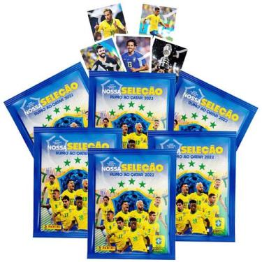 Imagem de Starter Pack Nossa Seleção Rumo Qatar 2022 24 Figurinhas + 6 - Panini