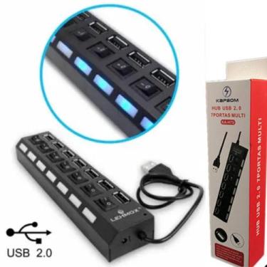 Imagem de Hub Com Interruptores Com Iluminação ul - Lippin