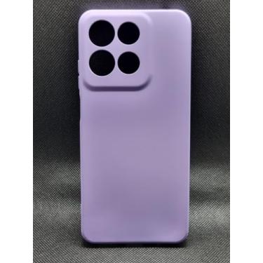 Imagem de Capa Silicone Aveludada Moto G15 (Lilás)
