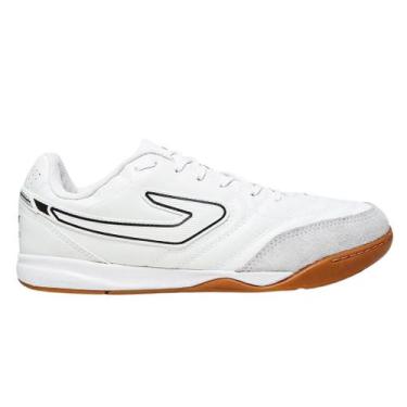 Imagem de Chuteira de Futsal Topper Maestro Club V Salão Original, Branco, Preto