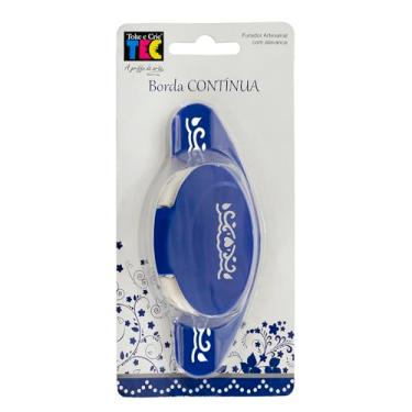 Imagem de Furador Borda Continua Alavanca Coração E Fita