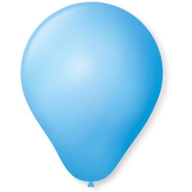 Imagem de Balão n6.5 Cores a escolha 50 un São Roque, Azul claro