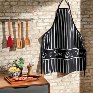 Imagem de Avental De Cozinha Dohler Clean Em Tecido 60x70cm - Estampas