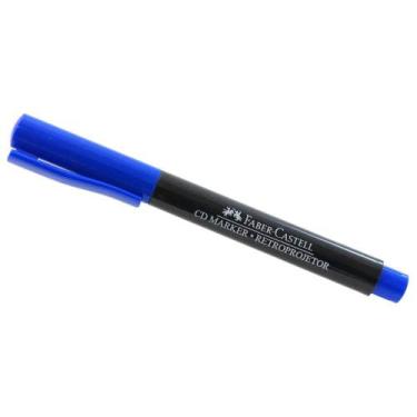 Imagem de Caneta retroprojetor 1.0 azul Faber-Castell