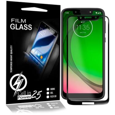 Imagem de Película De Vidro 3d Moto G7 Play XT1952 5.7 Preta Cobre A 100% - Cell