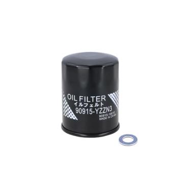 Imagem de Kefly Filtros de óleo de motor 90915-YZZN3 90915-10010 serve para Toyota 2022-2025 Tundra 2023-2025 Sequoia Lexus 2018-2023 LS500 2022-2024 LX600 (1 peça)