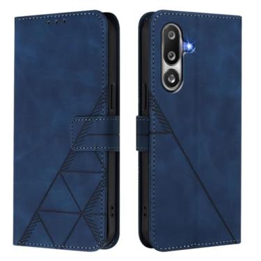Imagem de LEMAXELERS Capa para Samsung Galaxy M36 5G couro PU com [compartimentos para cartão] [suporte] [alça de pulso] [alça de pulso] proteção à prova de choque capa carteira flip para Samsung Galaxy M36 5G