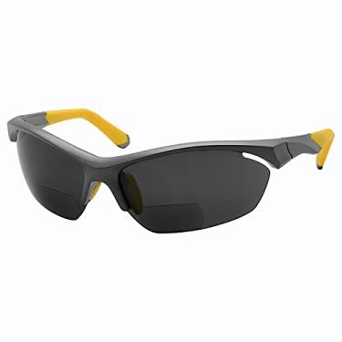 Imagem de Eyekepper Óculos de sol polarizados para leitura bifocal, lentes bifocais, masculinas, mulheres, pesca, esporte, Cinza perolado 902, 2