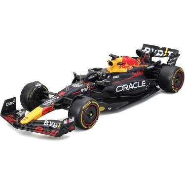 Imagem de Miniatura Bburago Oracle Red Bull Racing RB19 F1 2023 Max Verstappen 1 1/24 c/ Piloto