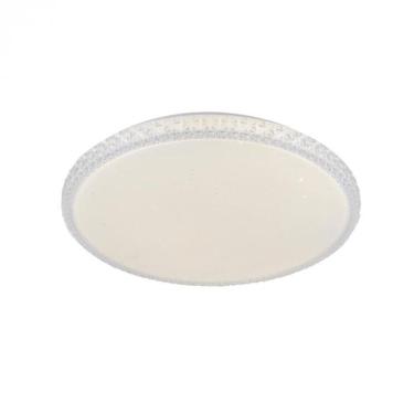 Imagem de Plafon Led Fiann 48Cm Redondo Branco Sobrepor - Hevvy