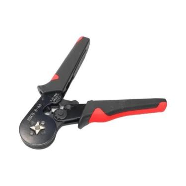 Imagem de Alicate De Crimpagem Para Terminais De Tubo 6-4A HSC8 - None, preto