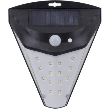 Imagem de Luminária LED Solar com Sensor 3000K 4 Watts 414 Lumens - 9653 - GAYA