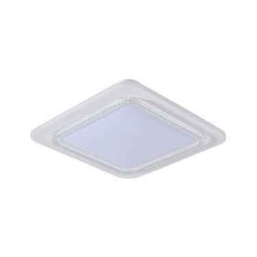 Imagem de Plafon Skylight Queenstown 4081 Led Bivolt Branco / Transparente, Bran