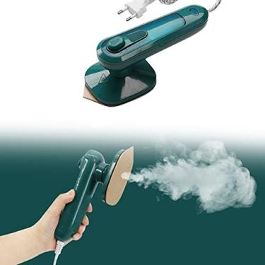 Imagem de Mini Ferro De Passar Roupa Portátil Para Viagem Cabe Na Mala Vertical Dobrável