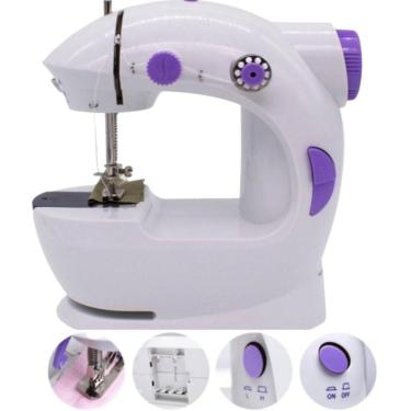 Imagem de Mini Máquina De Costura Doméstica - Conforto E Praticidade